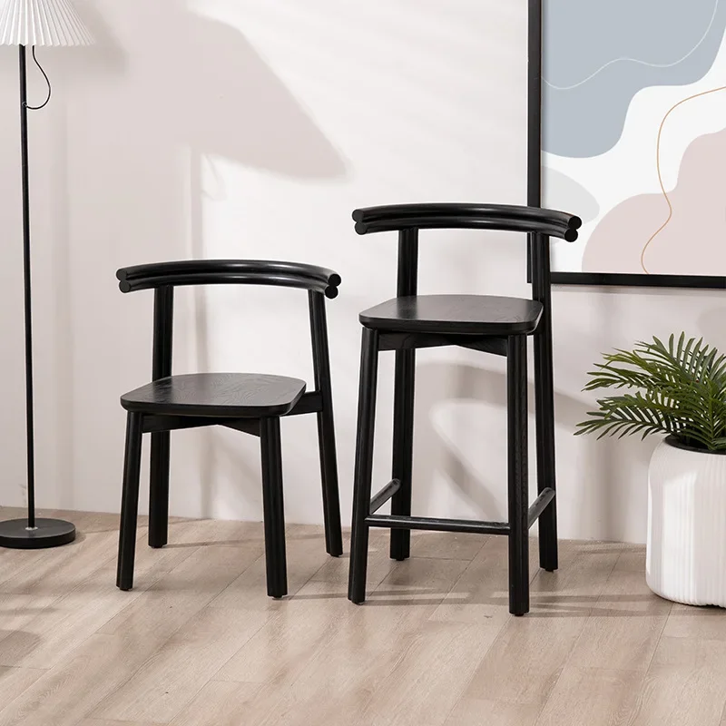 Обеденный стул из цельного дерева - Фотография_4