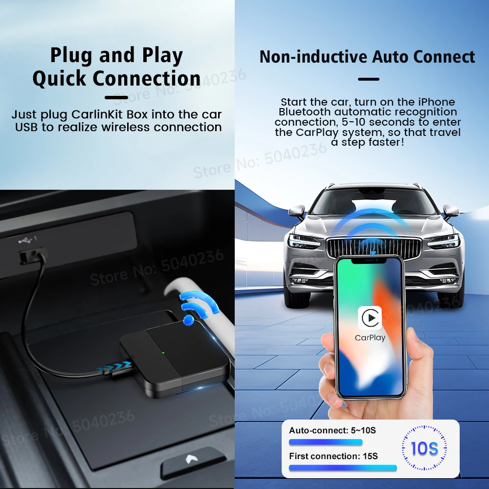 Carlinkit wireless carplay box - Фотография_3