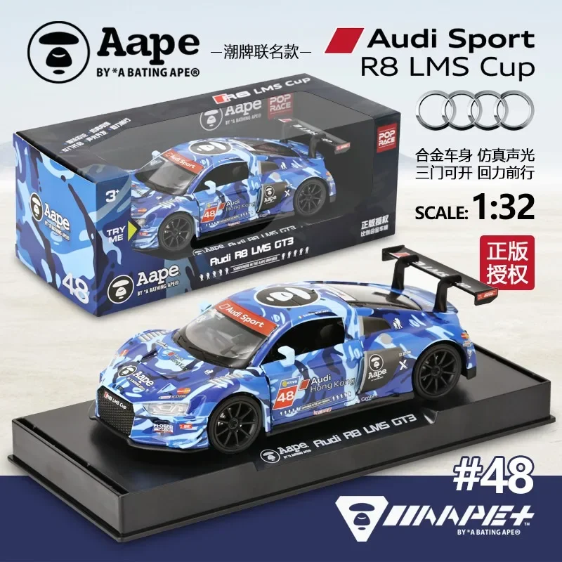 Моделирование makeda 1/32 audi r8lms gt3 брюс ли - Фотография_6