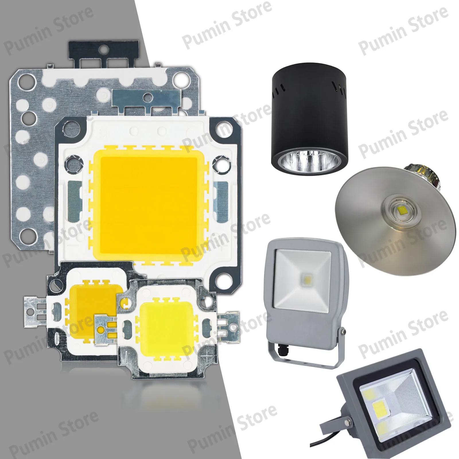 Светодиодный чип cob dc30 - 36v