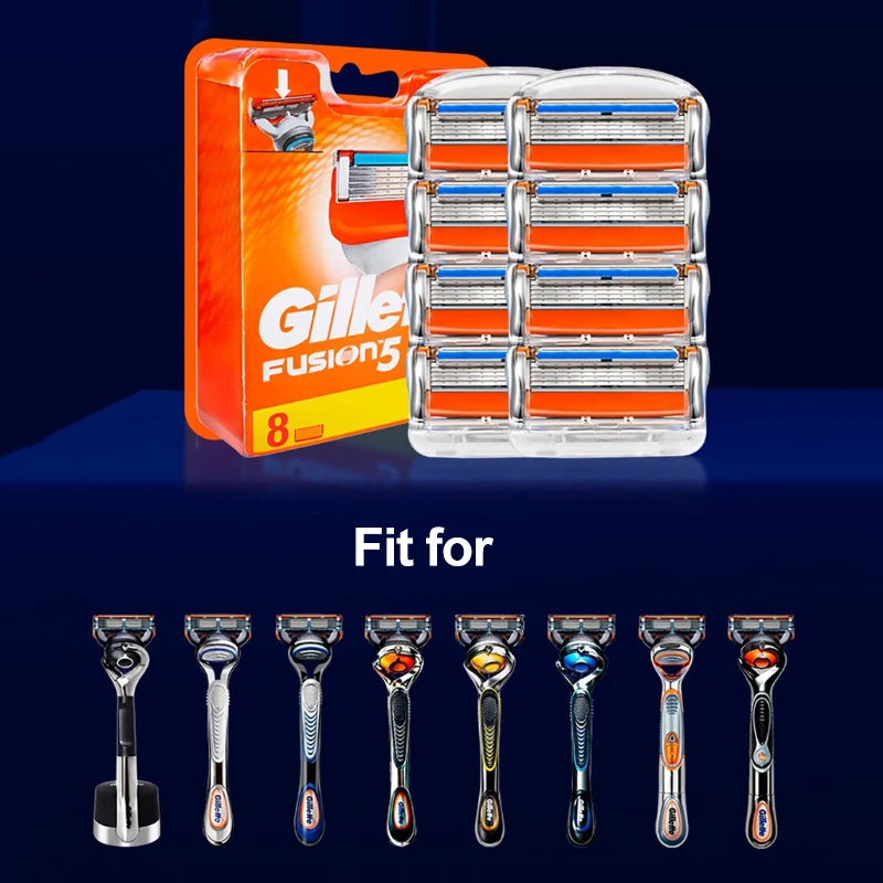 Оригинальные мужские лезвия gillette fusion 5 - Фотография_6