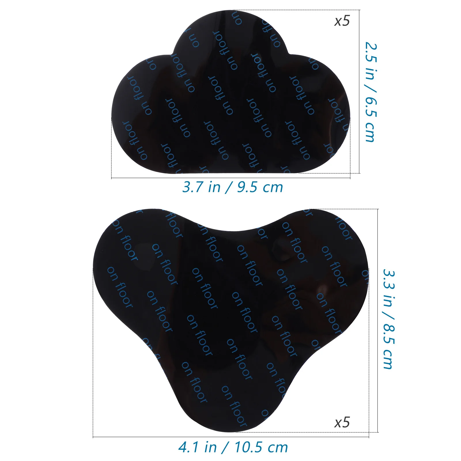 Противоскользящие наклейки на коврик - Фотография_6