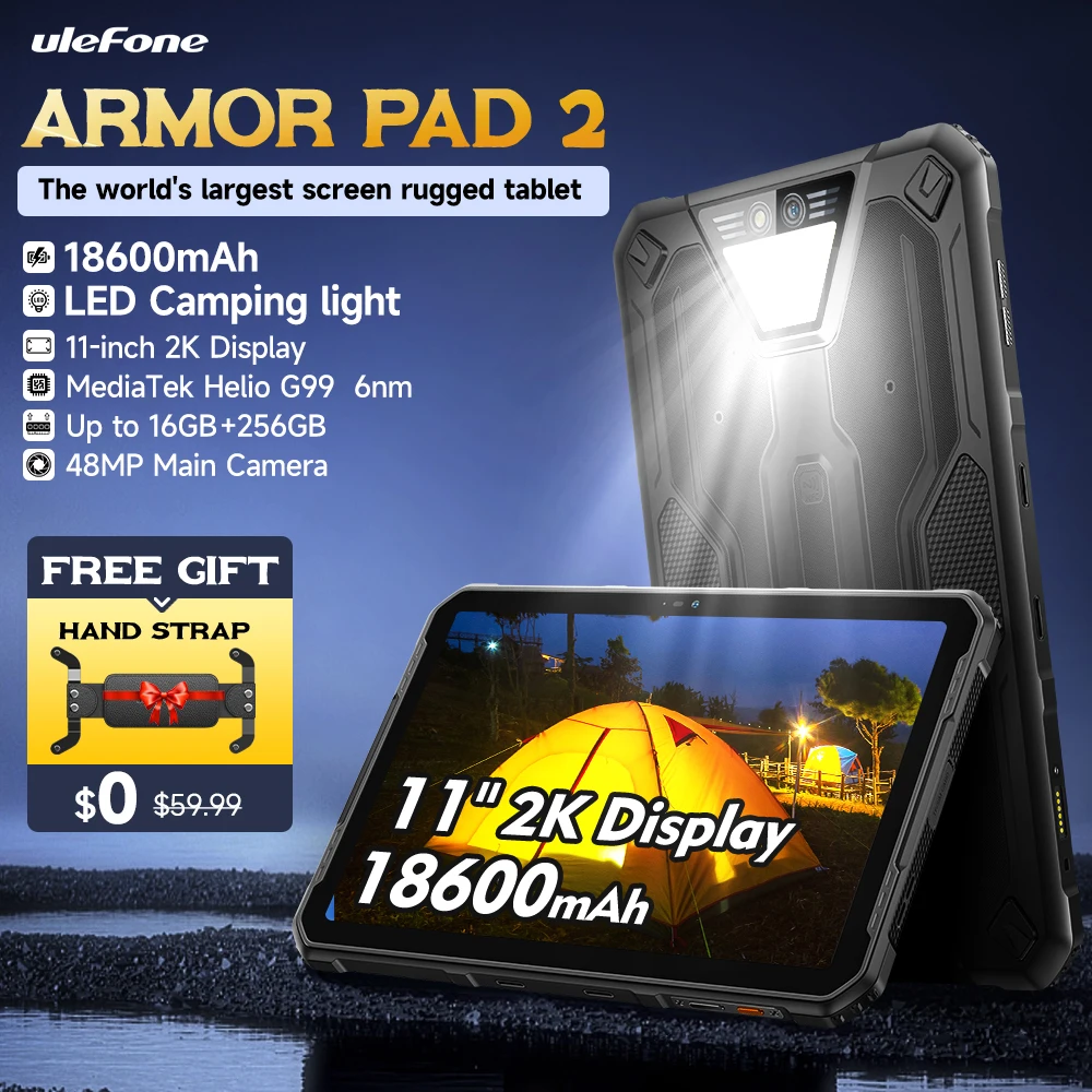 Защищенный планшет ulefone armor pad 2