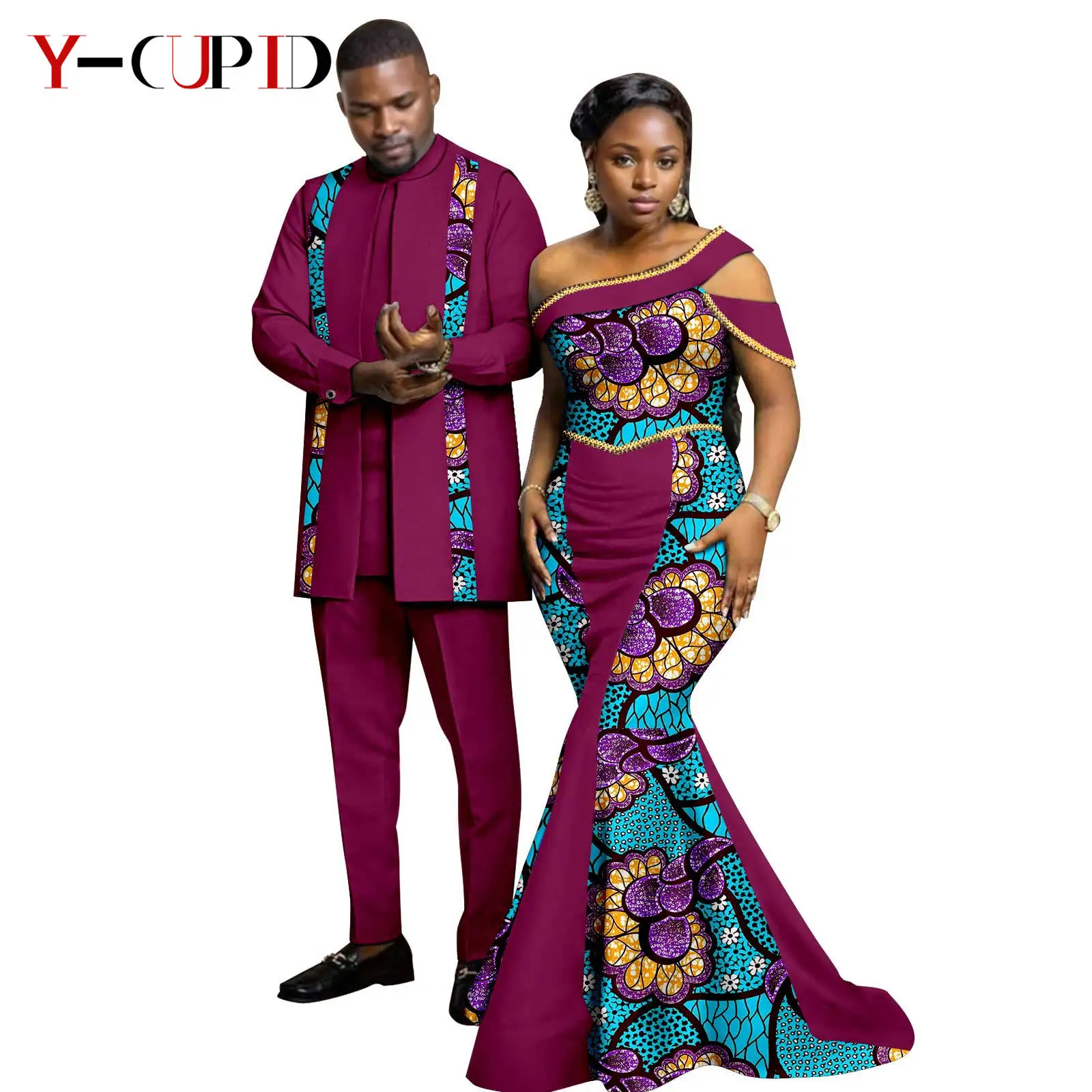 Женские платья с африканским принтом русалки - Фотография_5