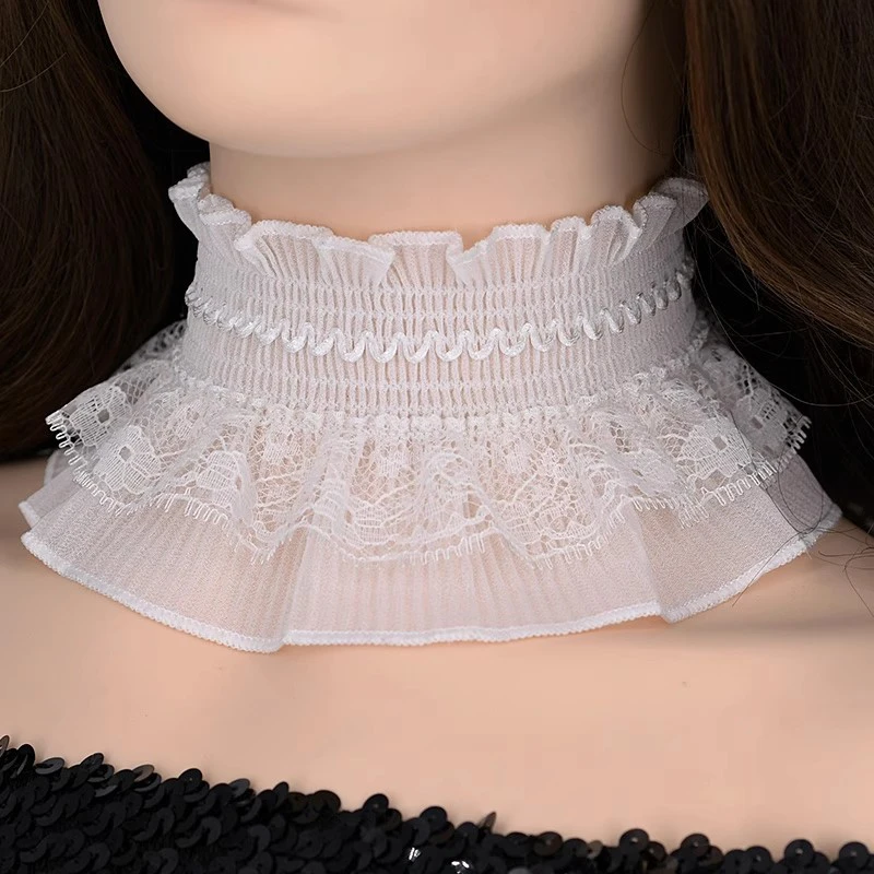 Кружевное украшение на шею - Фотография_4