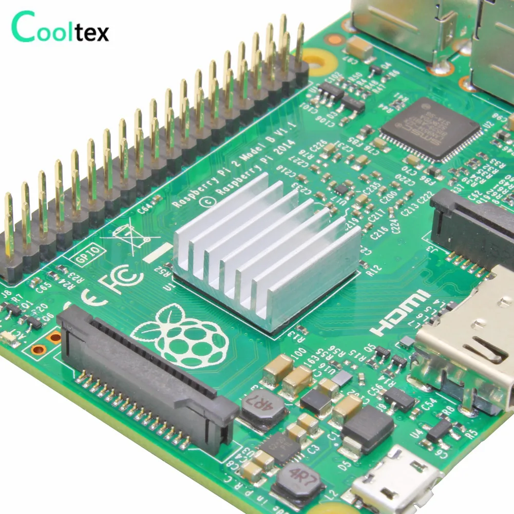 Мини-алюминиевый радиатор для электронной оперативной памяти - Фотография_3