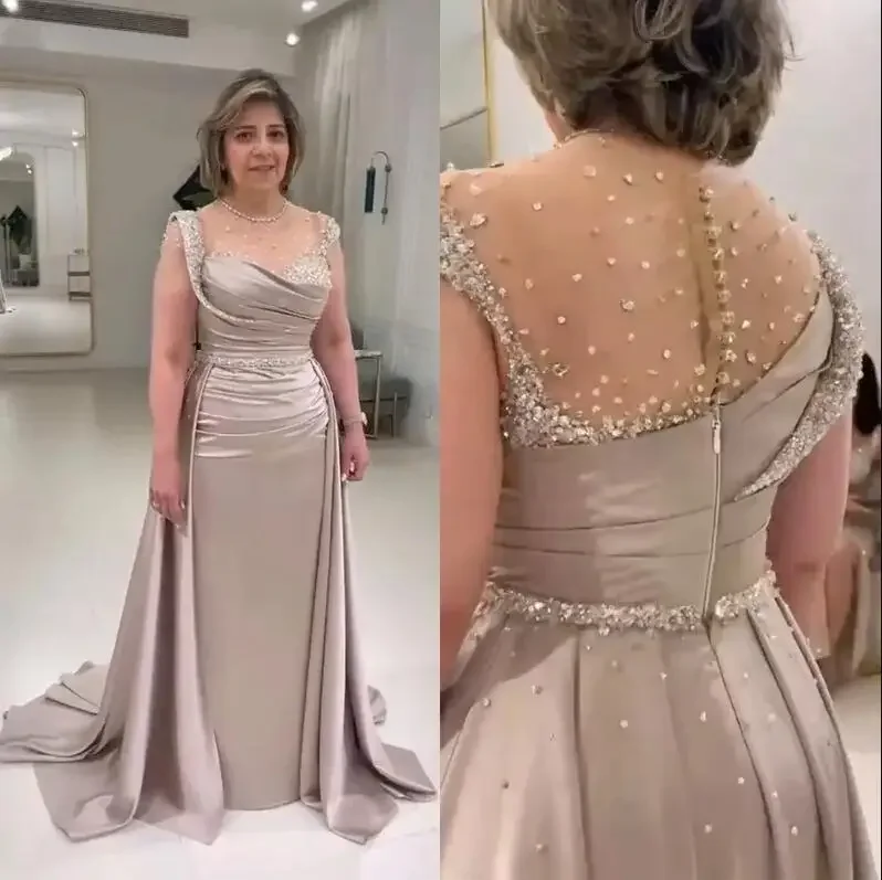 Crystal sequins mother of the bride