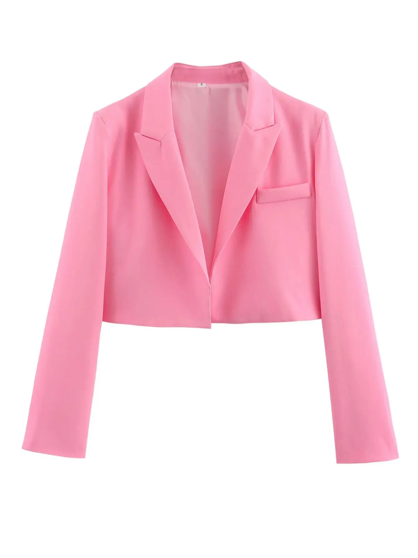 Женский укороченный блейзер xnwmnz 2024 - Фотография_4