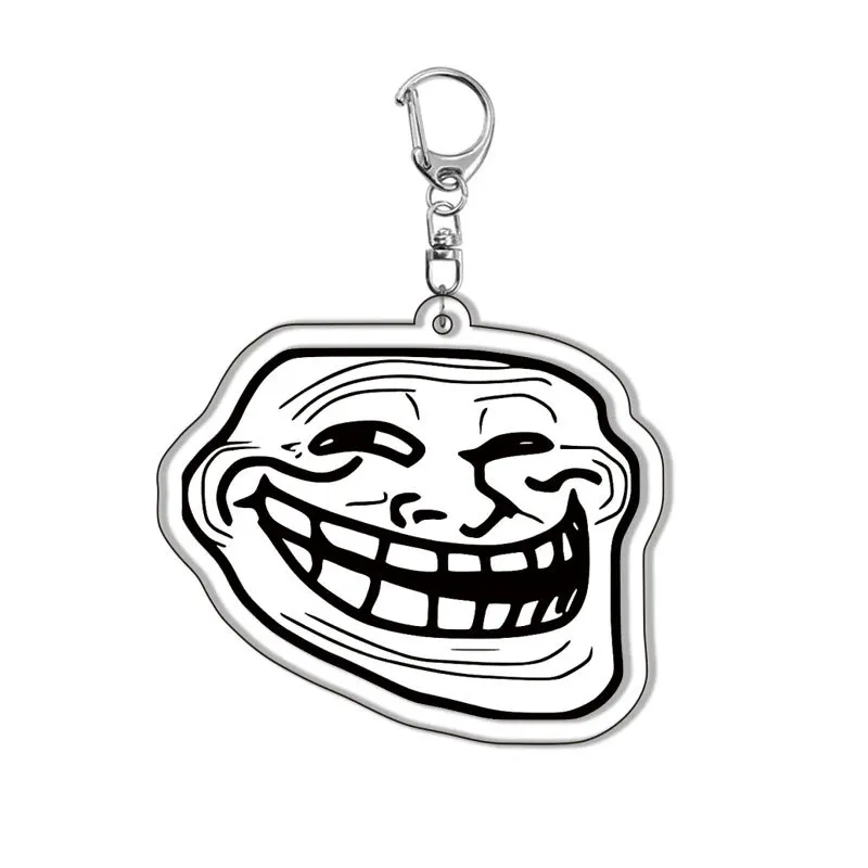 Забавный брелок trollface для аксессуаров - Фотография_2