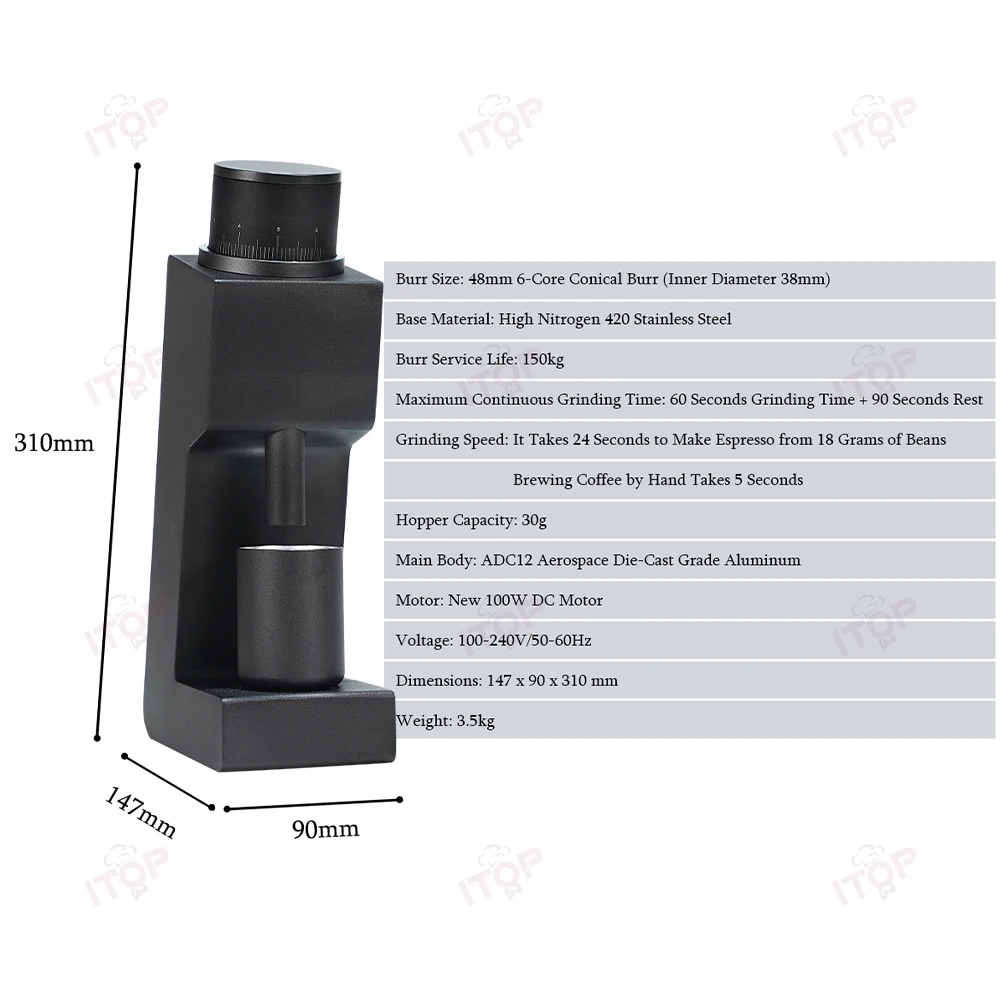 Itop 03 электрическая кофемолка - Фотография_2