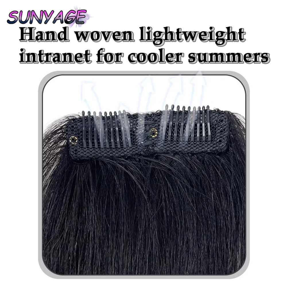 Sunyage 10 см челка для мужчин - Фотография_2