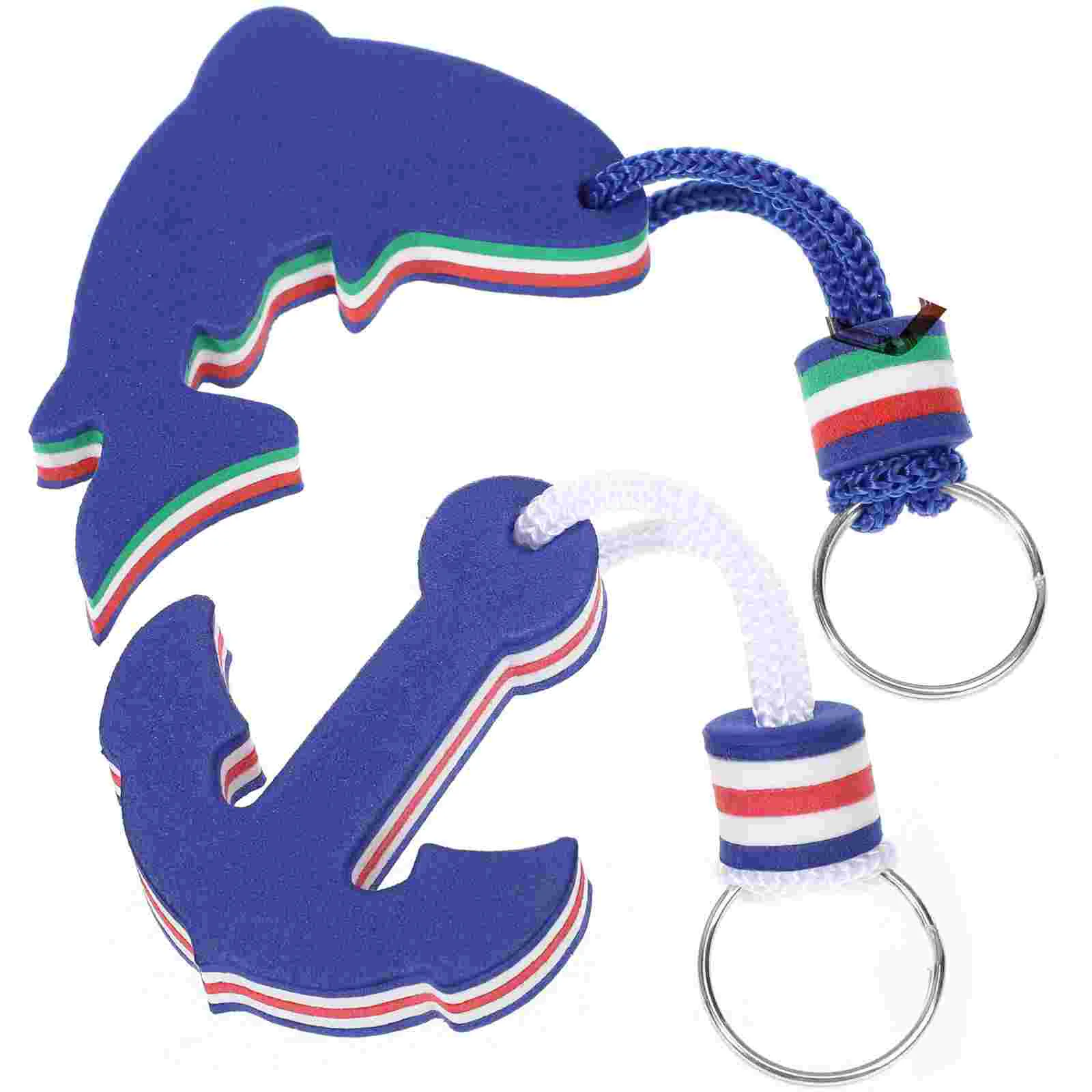 Eva дельфин якорь плавающий брелок - Фотография_3