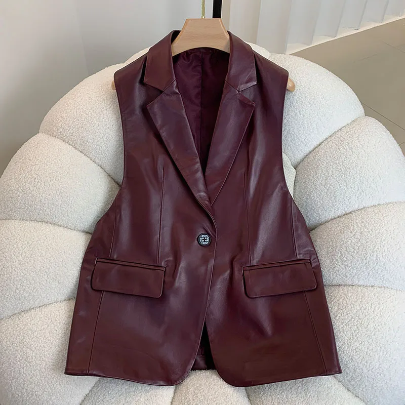 Топы из натуральной овечьей кожи для женщин - Фотография_4