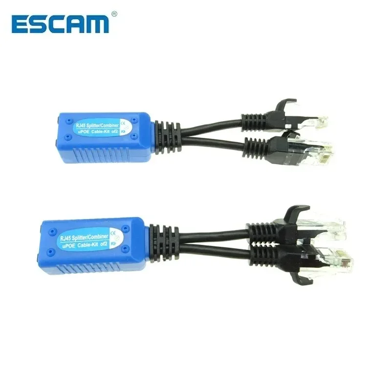 Escam 1 пара разветвителя rj45