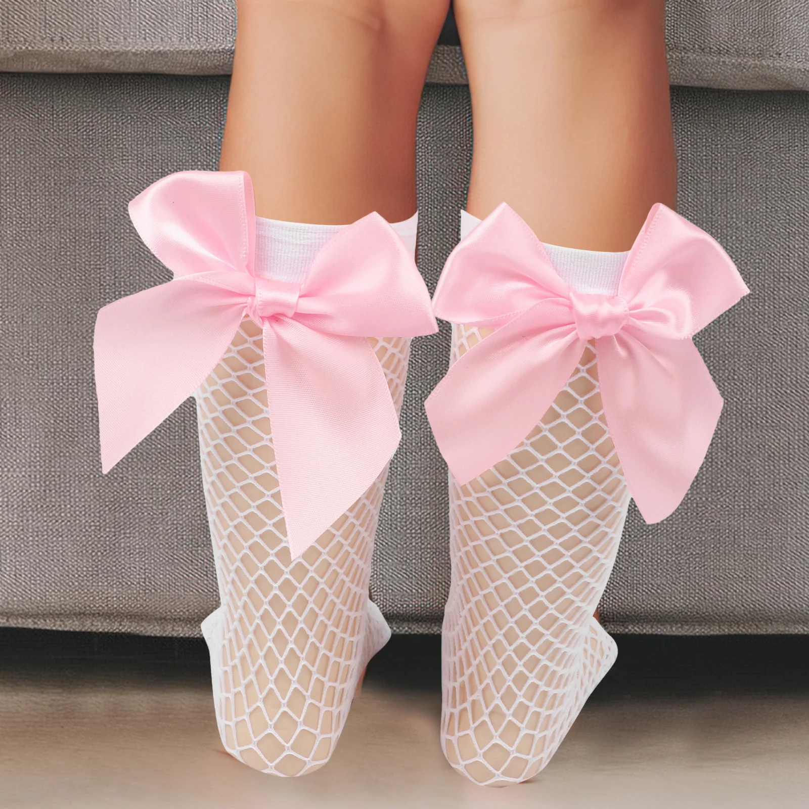Сетчатые носки для маленьких девочек