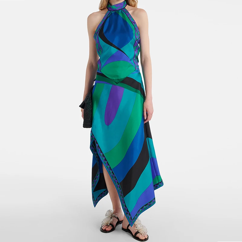 Повседневная женская одежда с принтом для отпуска - Фотография_6