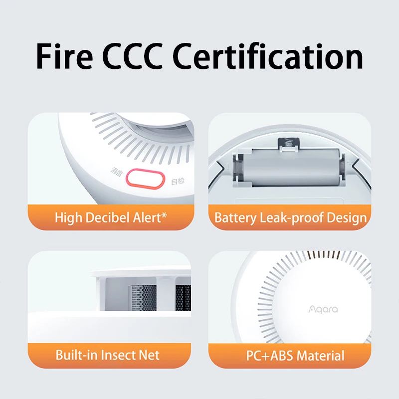 Новый детектор дыма aqara zigbee - Фотография_4