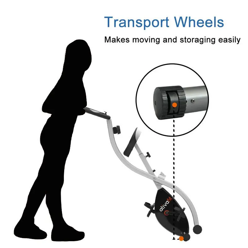 Бесшумный складной велотренажер - Фотография_3