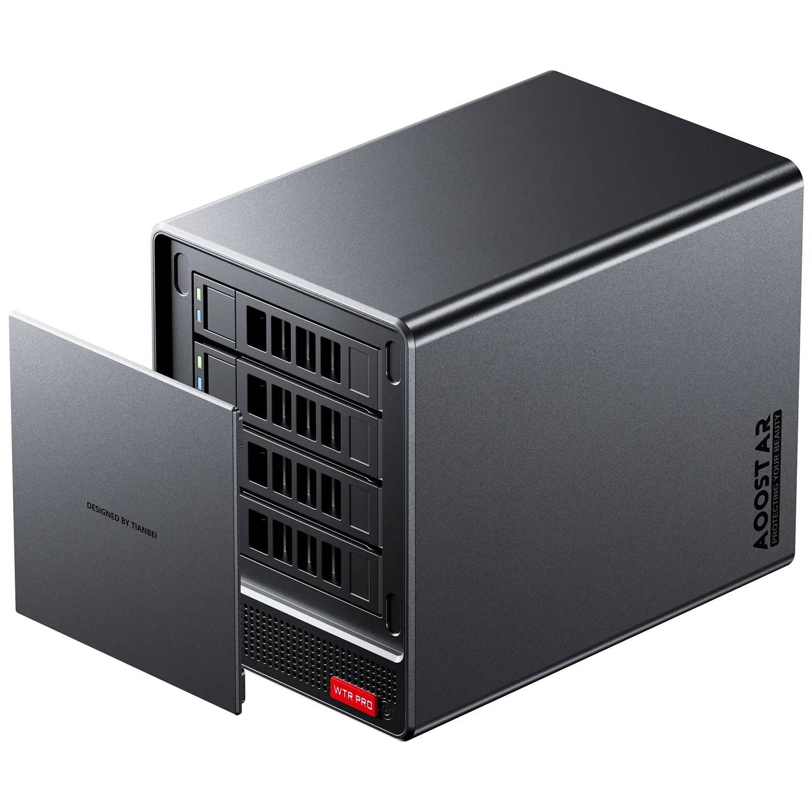 Мини-пк aoostar с 4-х отсеками nas wtr pro