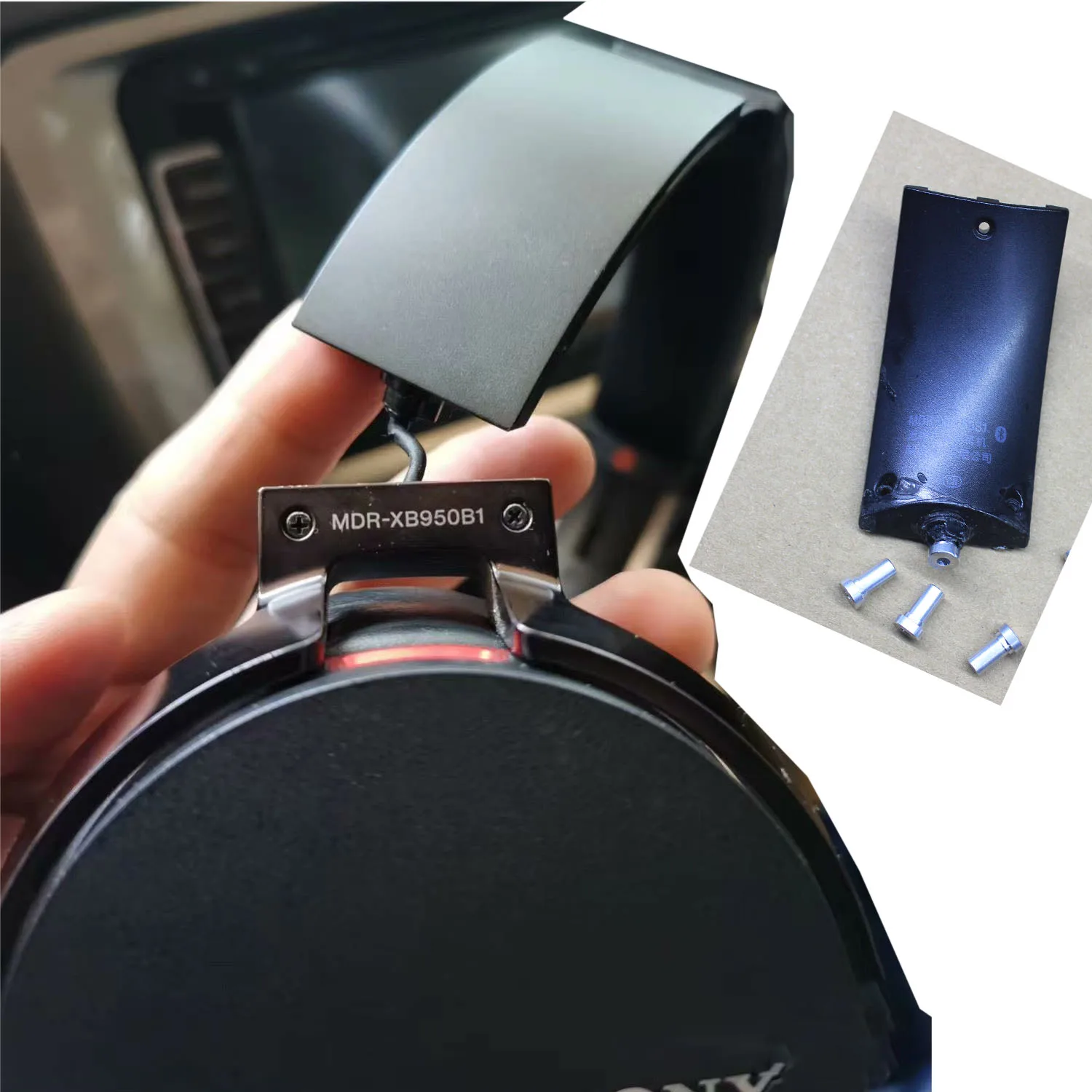 Sony mdr-xb650bt mdr-xb950bt/b1 замена металлической петли для наушников