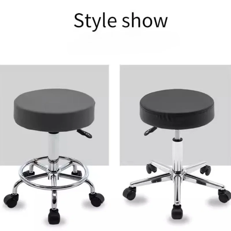 Парикмахерское кресло 360° °   поворотный регулируемый стул для укладки - Фотография_5