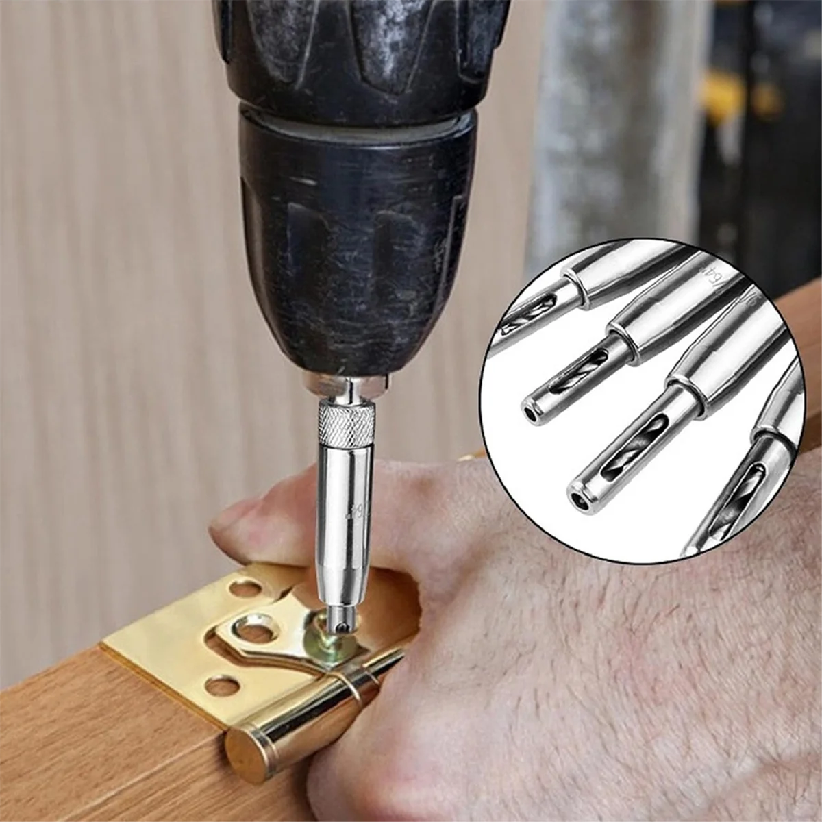 Набор самоцентрирующихся сверл для петель - Фотография_3