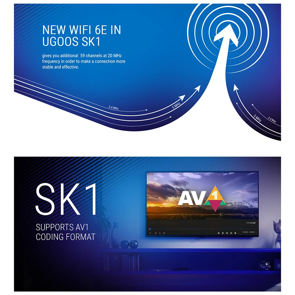 Тв-приставка ugoos sk1 amlogic s928x-k android 11 - Фотография_4
