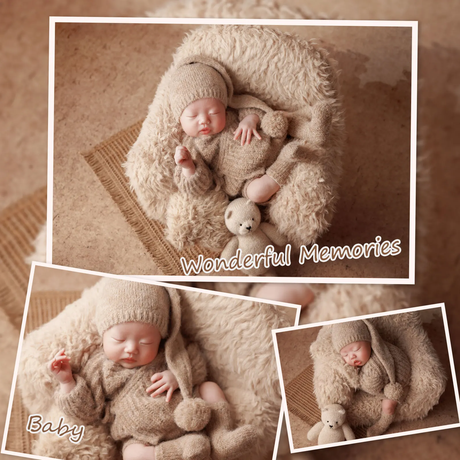 Реквизит для фотосъемки новорожденных 0-1 месяцев - Фотография_2