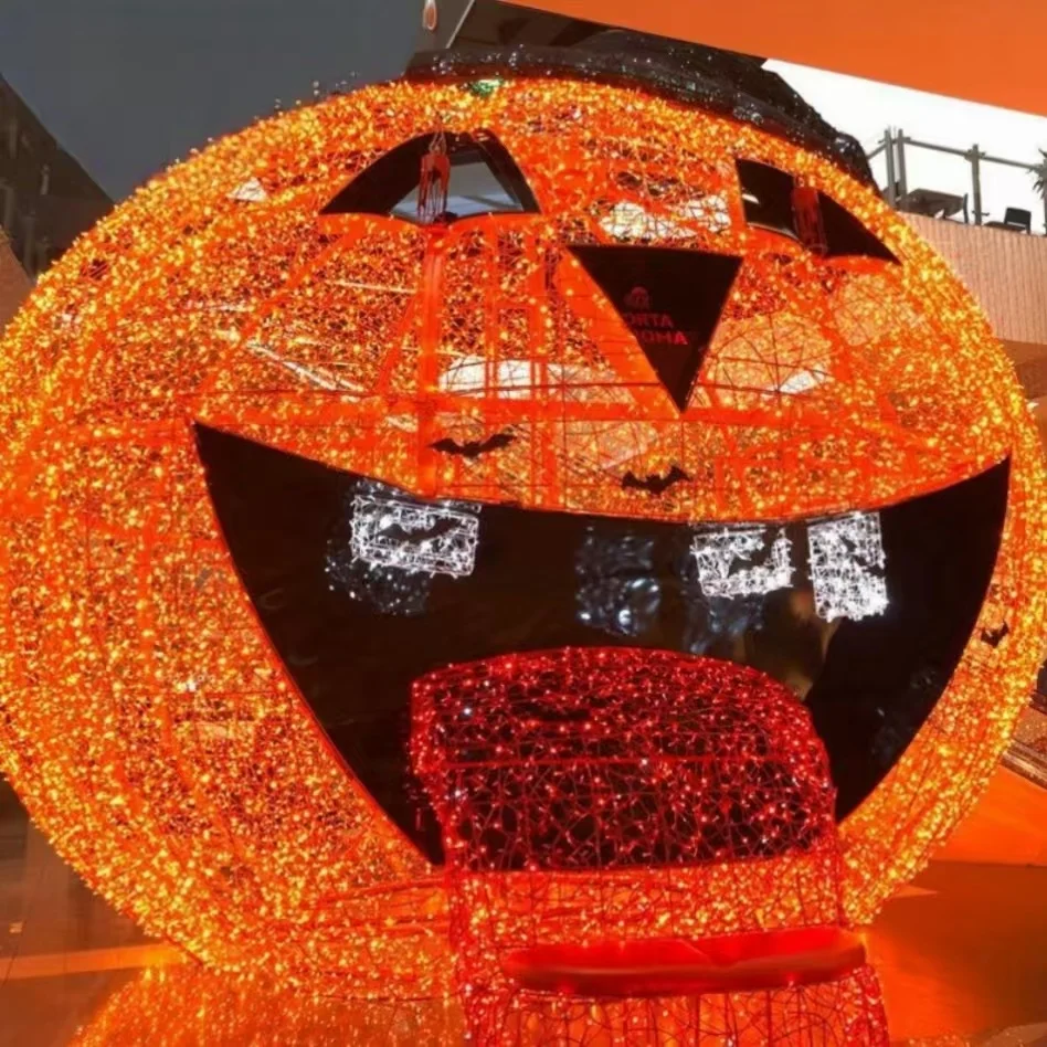 Украшения хэллоуин тыква узор подарок - Фотография_5