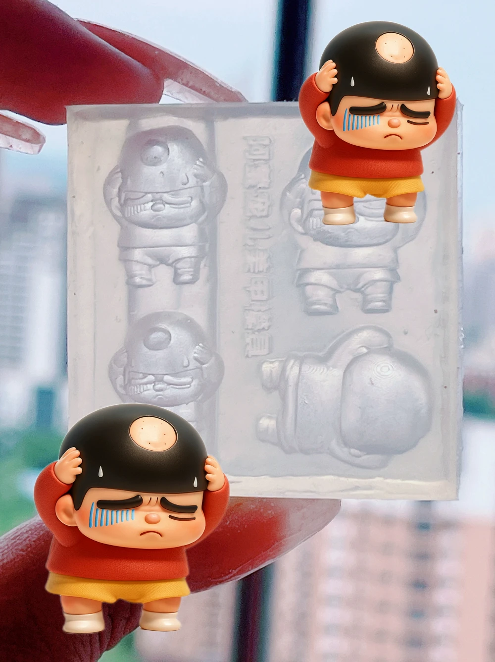 Японская кавайная аниме 3d акриловая форма для дизайна ногтей - Фотография_5