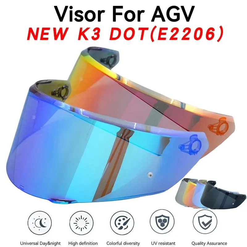 Козырек для шлема для нового agv k3 dot (e2206) k3 2023 2024