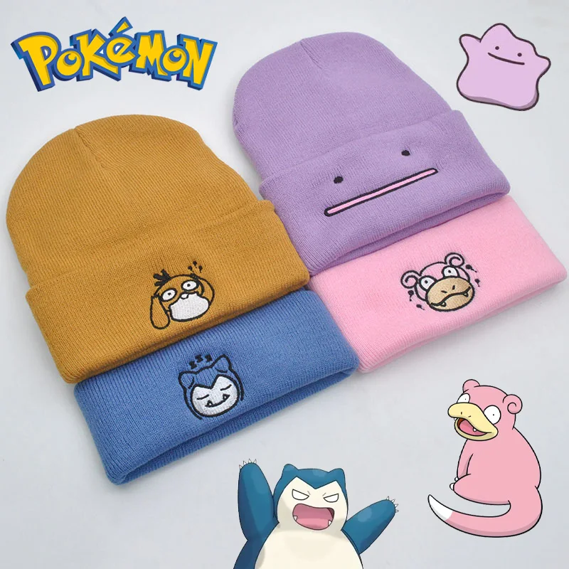 Шапки pokemon snorlax ditto psyduck