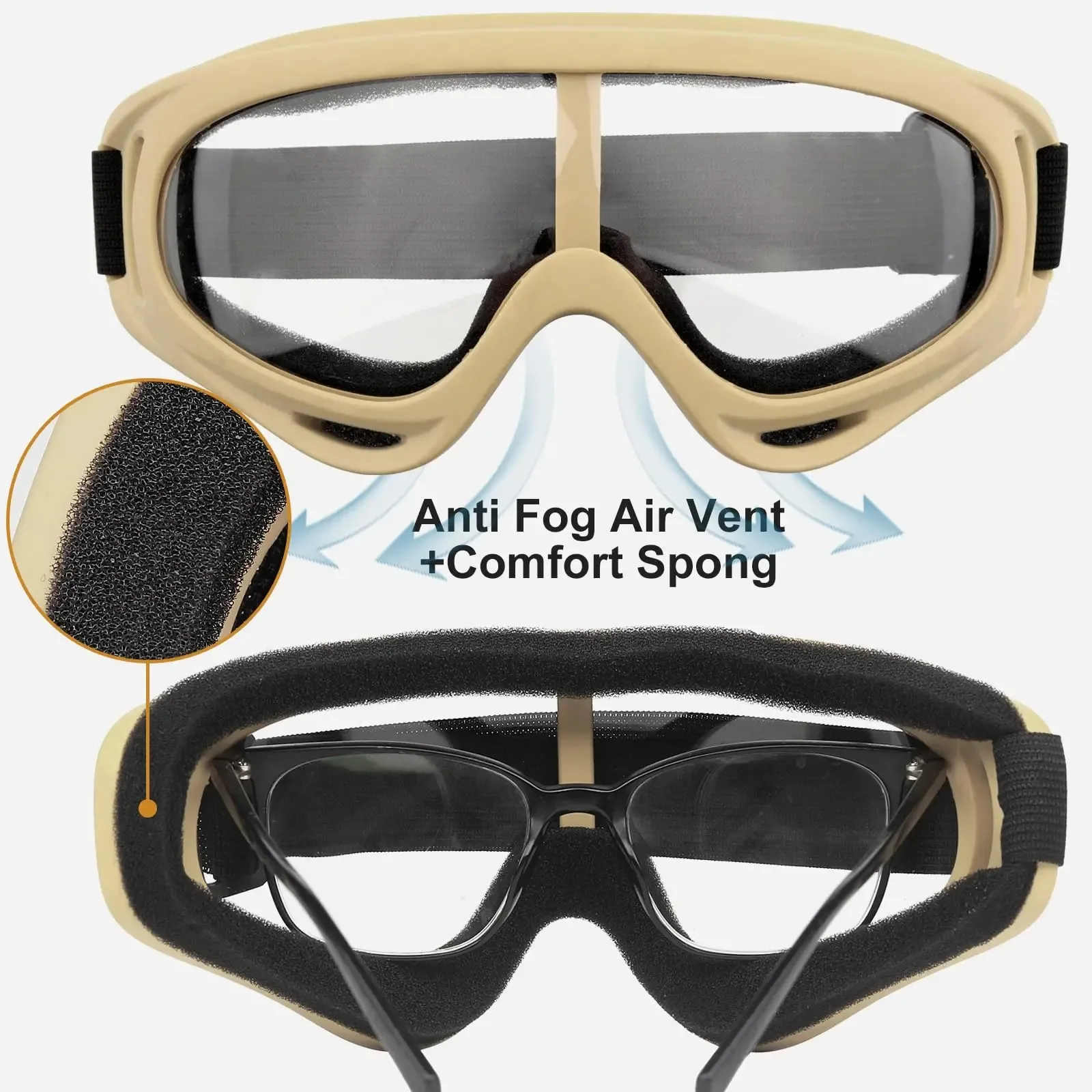 Набор страйкбольных шлемов с камуфляжным чехлом - Фотография_3