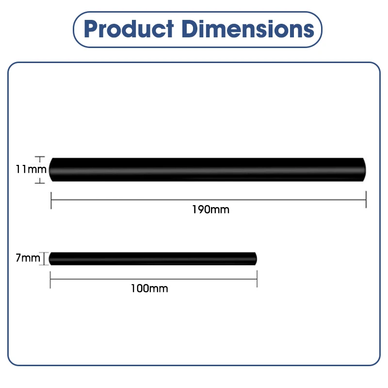 Черный термоплавкий клей для ремонта вмятин автомобиля - Фотография_6