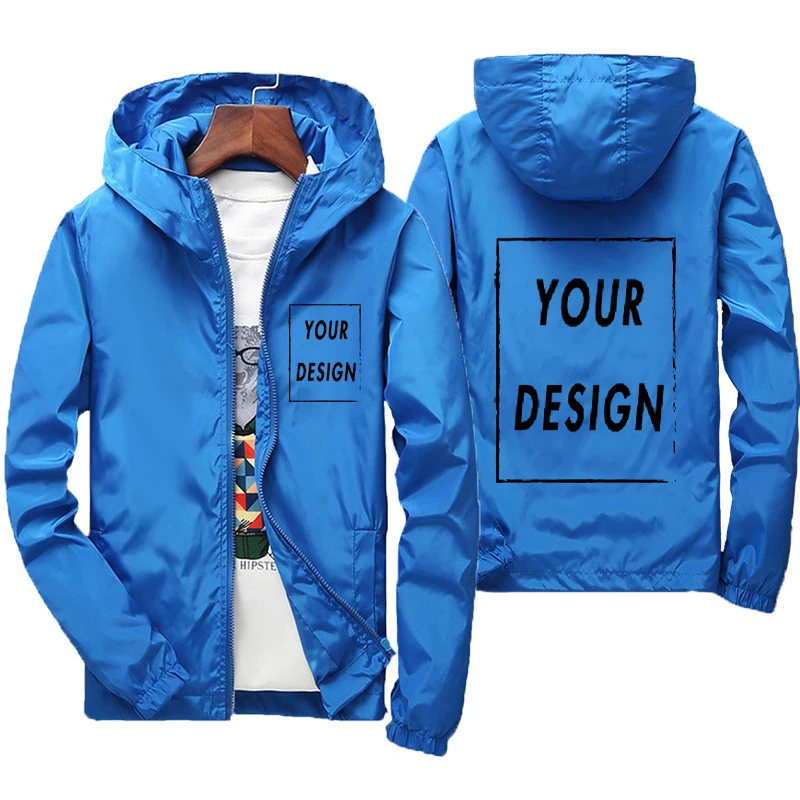 Custom brand logo autumn jacket - Фотография_2