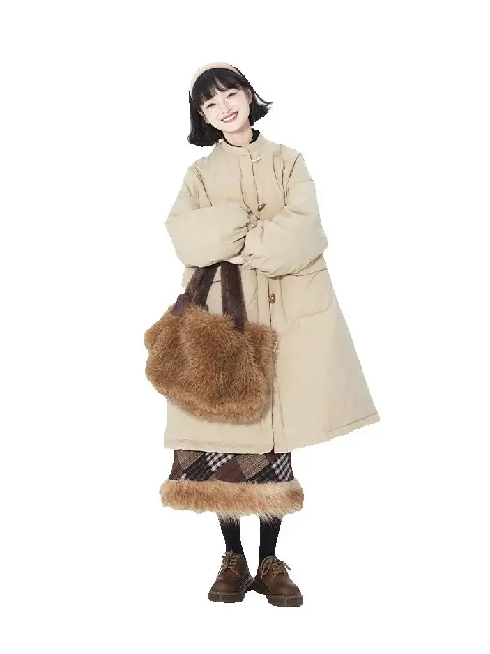 Японская хлопковая куртка с роговицами для женщин - Фотография_5