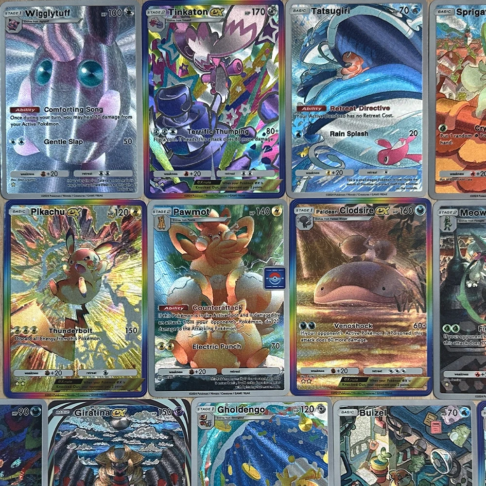 Новый diy аниме ptcg карманная - Фотография_6