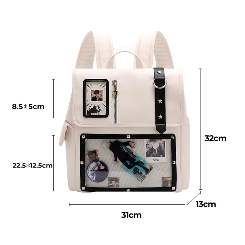 Японский y2k kawaii прозрачный - Фотография_6