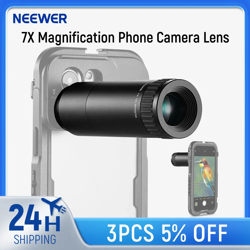 Телеобъектив neewer hd для камеры телефона