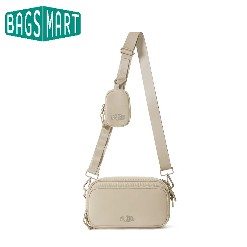 Bagsmart женская сумка через плечо для тренировок