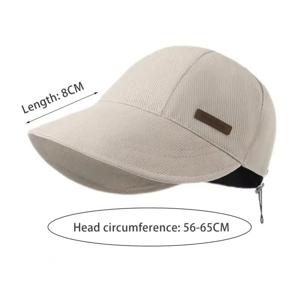Модные корейские стильные кепки-ведра с широкими полями - Фотография_6