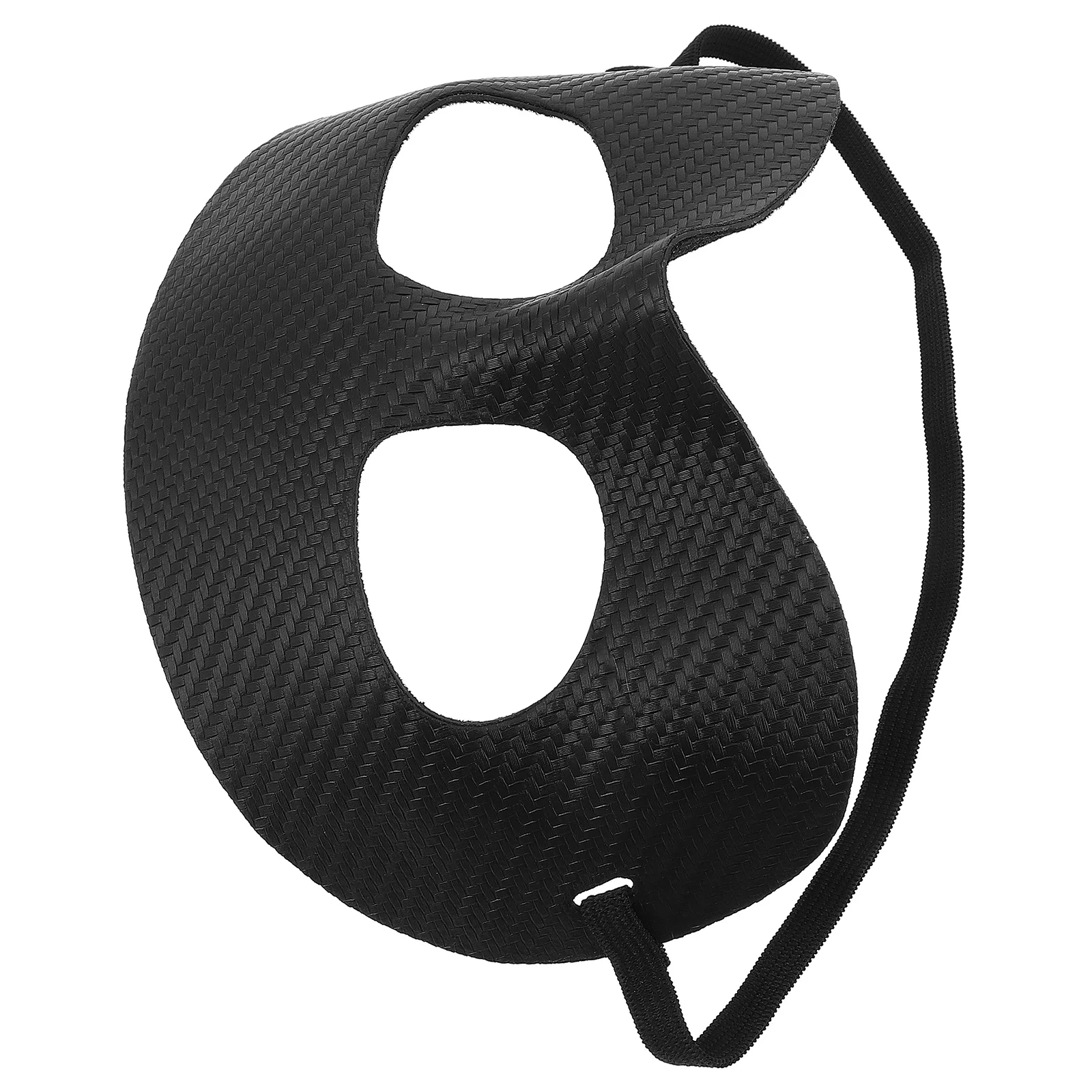 Защитная черная спортивная маска для носа и щек для мужчин - Фотография_3