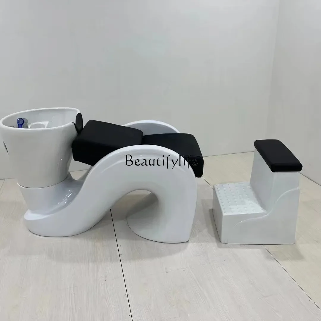 Yj32 парикмахерская полужелая кровать для парикмахерской - Фотография_4