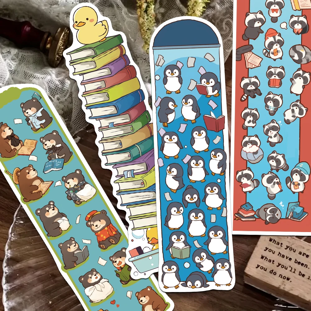 Закладки с милыми животными из мультфильмов - Фотография_5