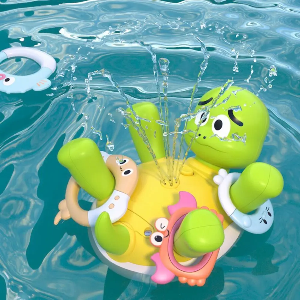 Электрическая игрушка-черепаха с распылителем воды - Фотография_5