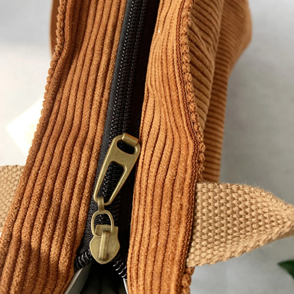 Сумка на плечо женская вельветовая - Фотография_4