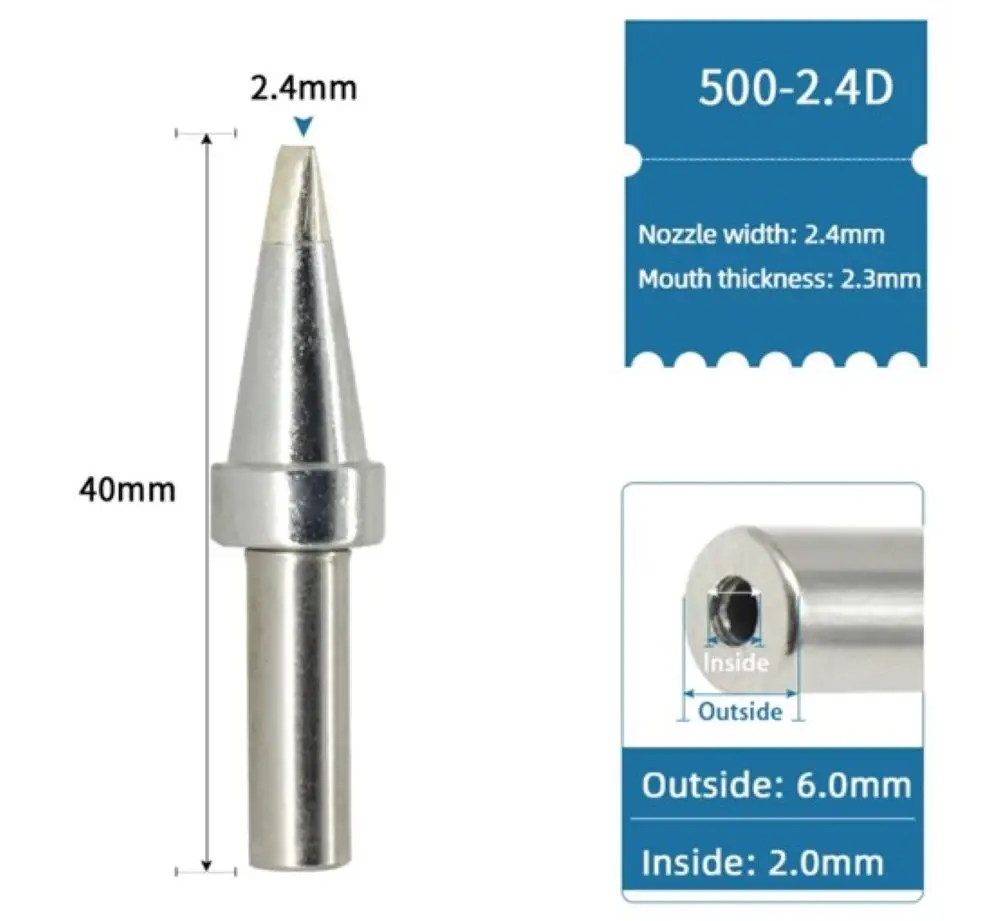 Набор из 10 универсальных паяльных - Фотография_2
