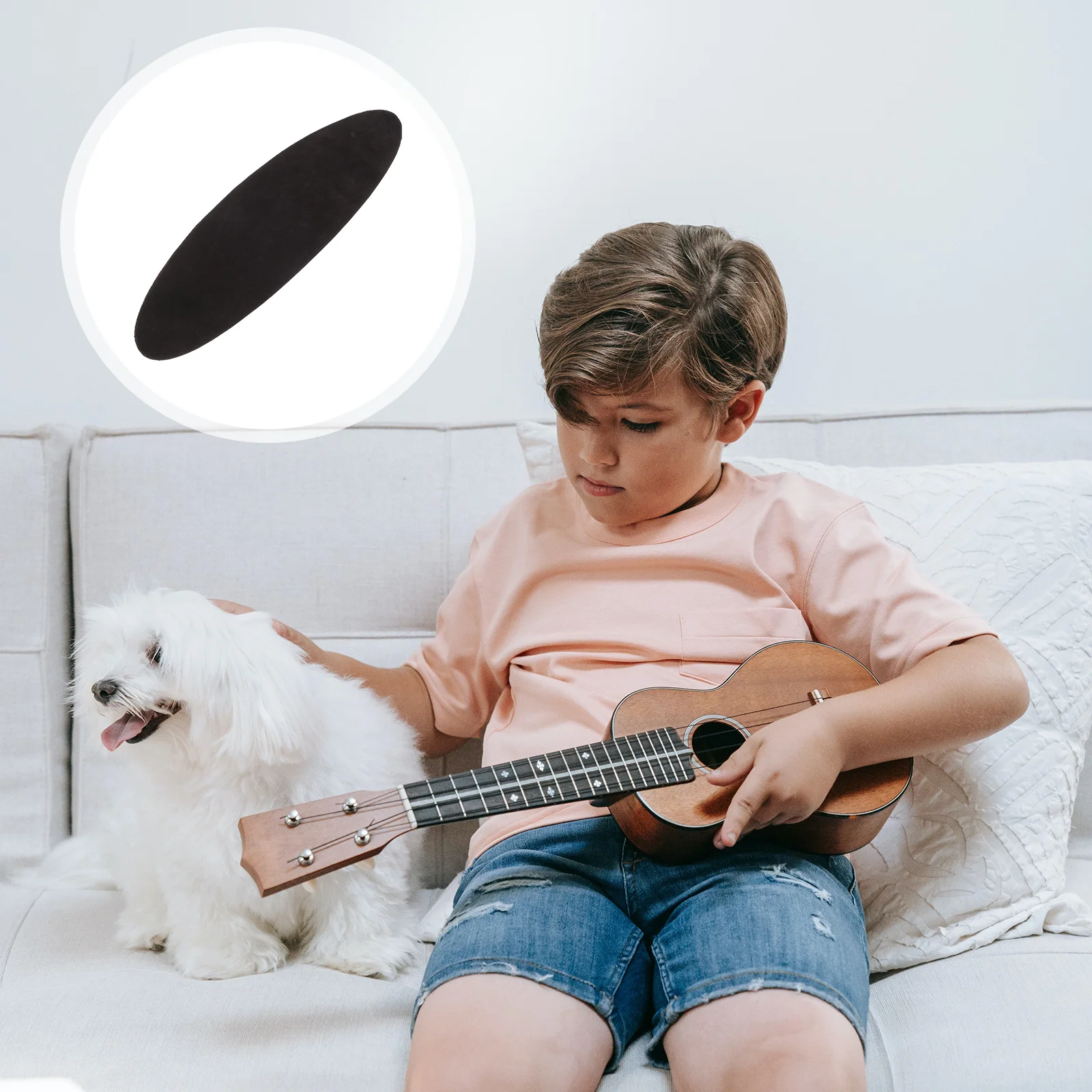 Нескользящий коврик из воловьей кожи для pipa erhu lute - Фотография_5