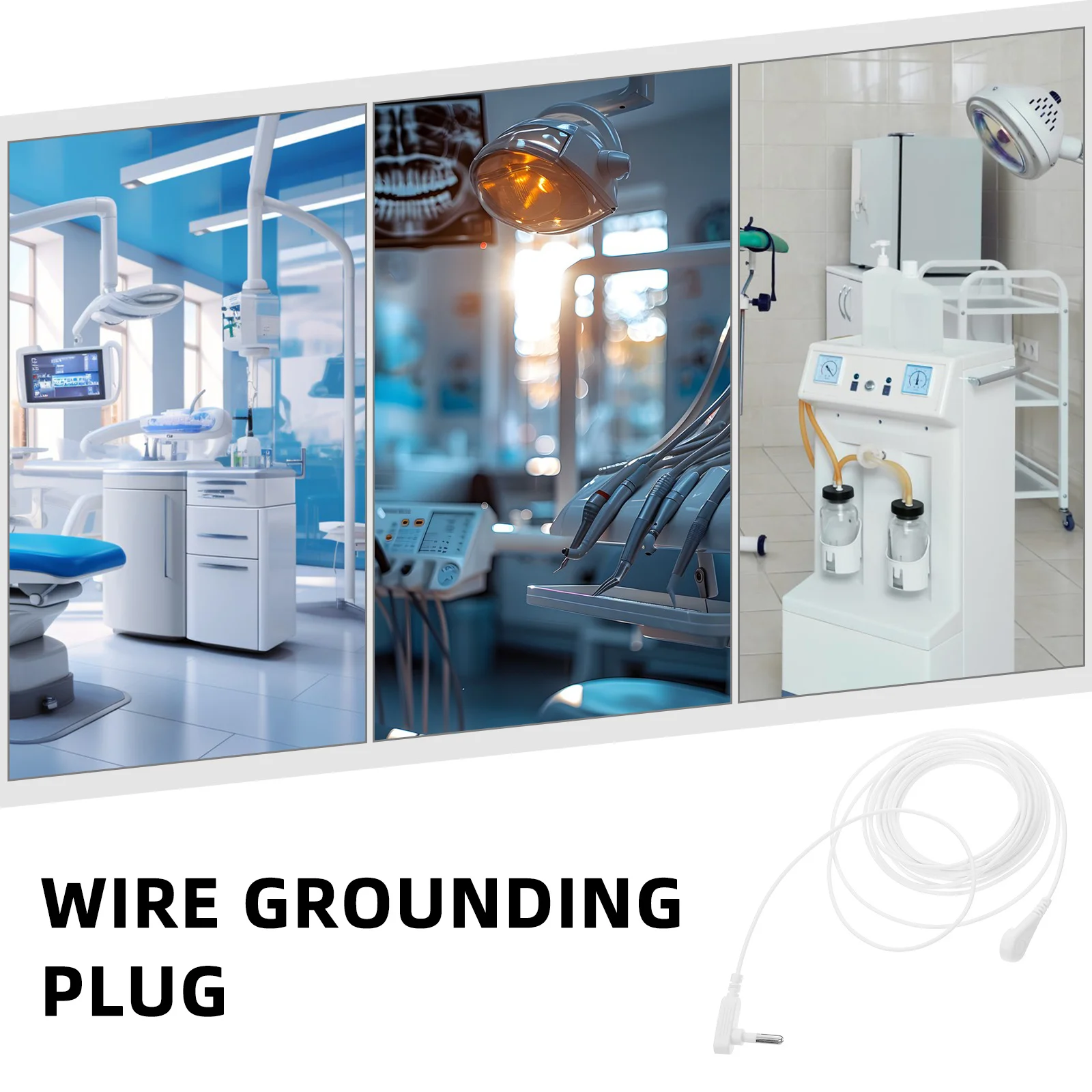 Белый заземляющий шнур - Фотография_4