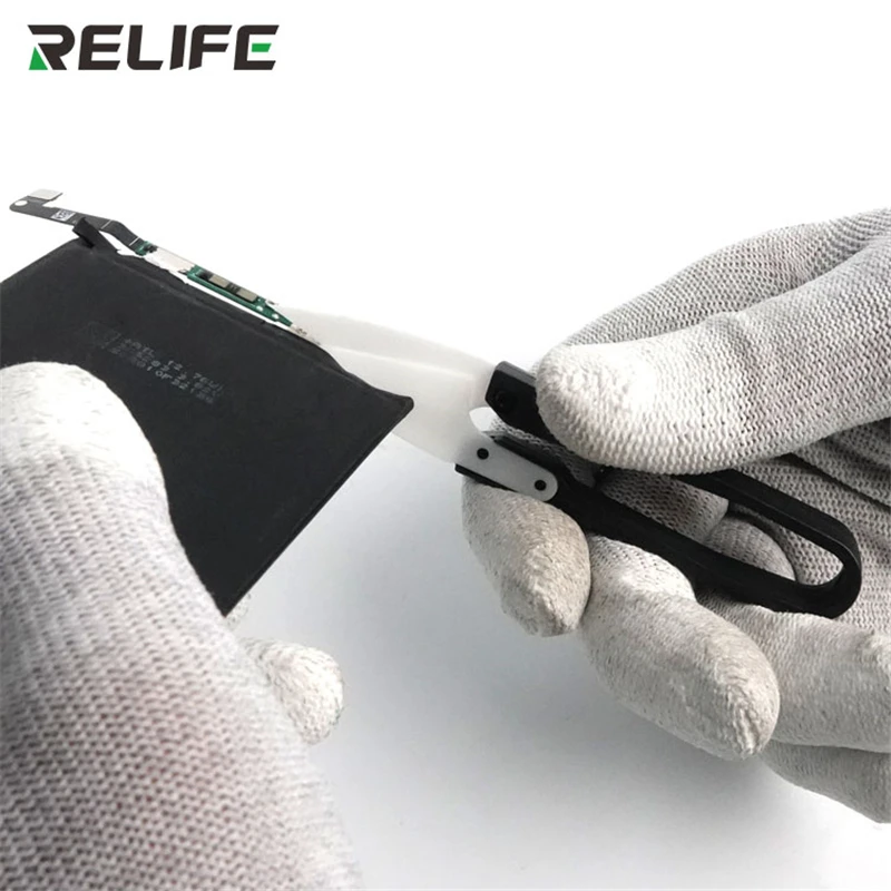 Relife rl-102 керамические изолированные u-образные ножницы - Фотография_5